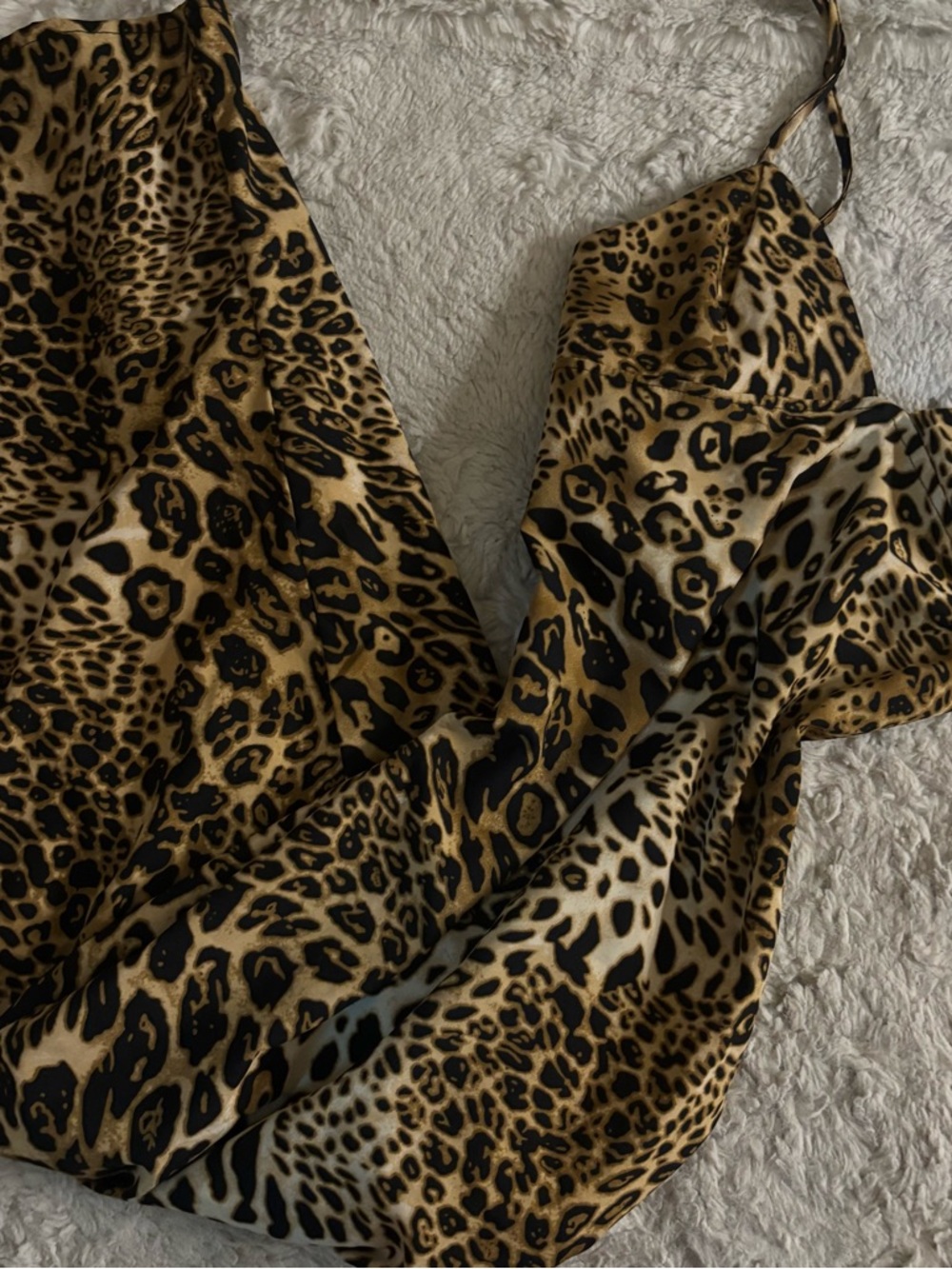 Leopard Print  Slip Dress -